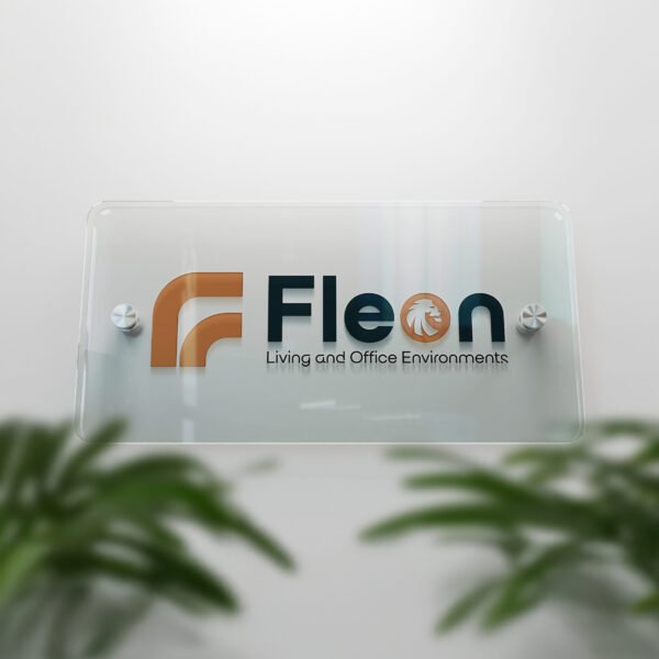 Plaque professionnelle > Plexiglas