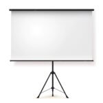 Ecran de projection Manuel Trépied 200 x 150 cm