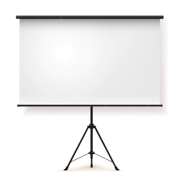 Ecran de projection Manuel Trépied 200 x 150 cm